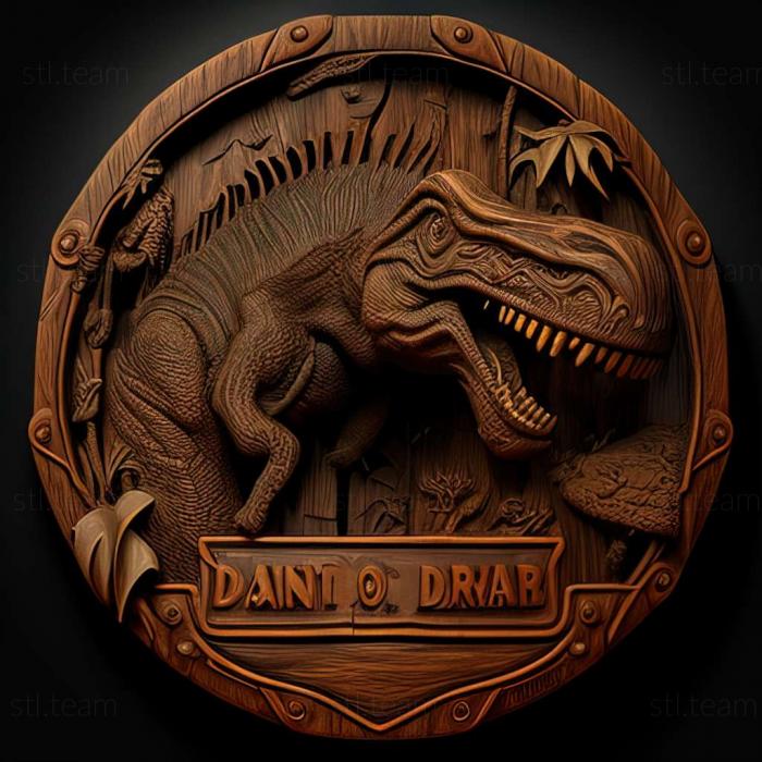 3D модель Игра Jurassic Park 3 Опасная зона (STL)
